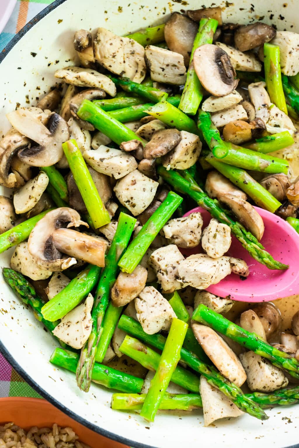 Chicken and Asparagus Skillet Brooklyn Farm Girl