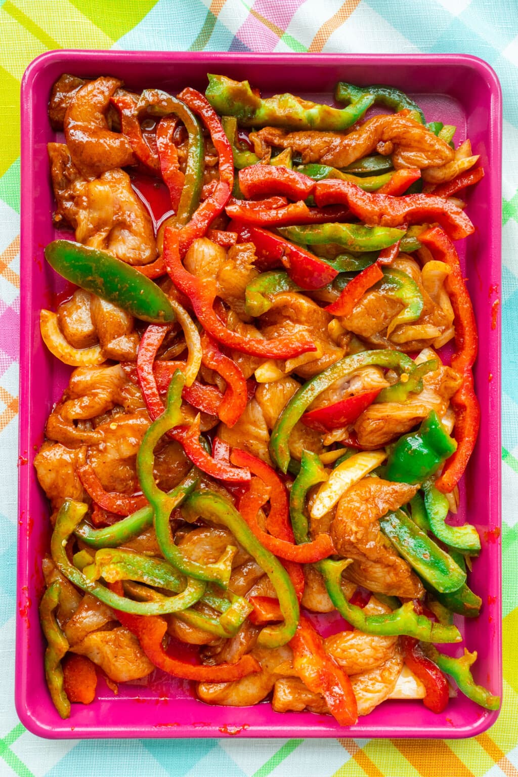 Sheet Pan Chicken Fajitas Brooklyn Farm Girl
