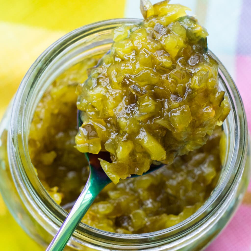 Green Tomato Relish - Brooklyn Farm Girl