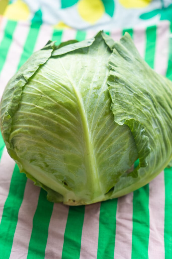 cabbage on table