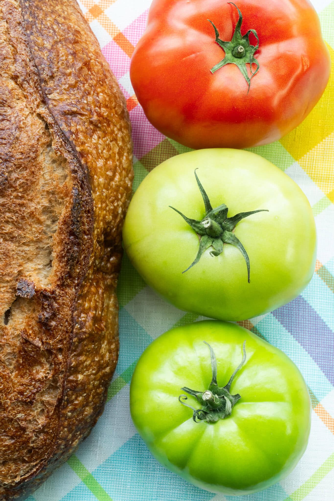 Quick Fried Green Tomato Sandwich (No Bacon!) Brooklyn Farm Girl