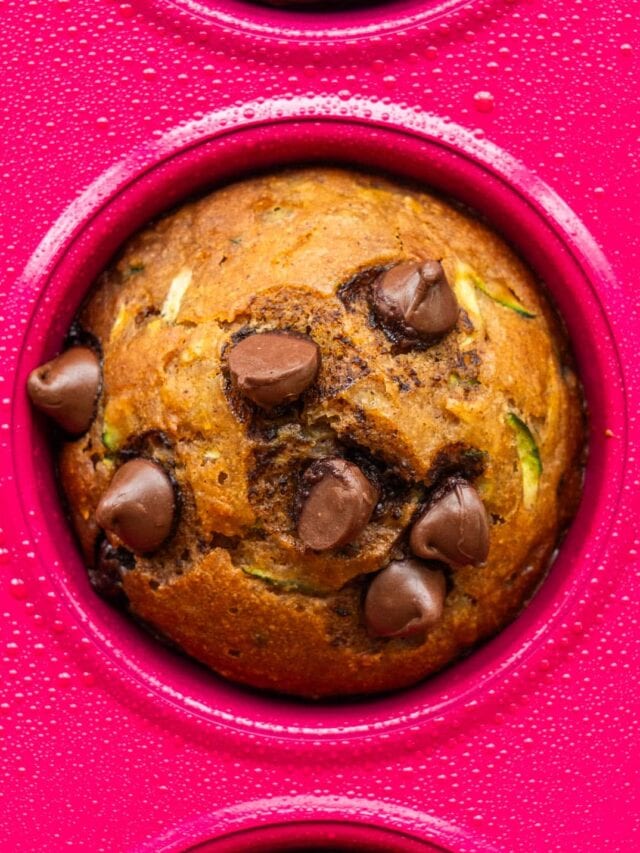 Zucchini Chocolate Chip Muffins Brooklyn Farm Girl