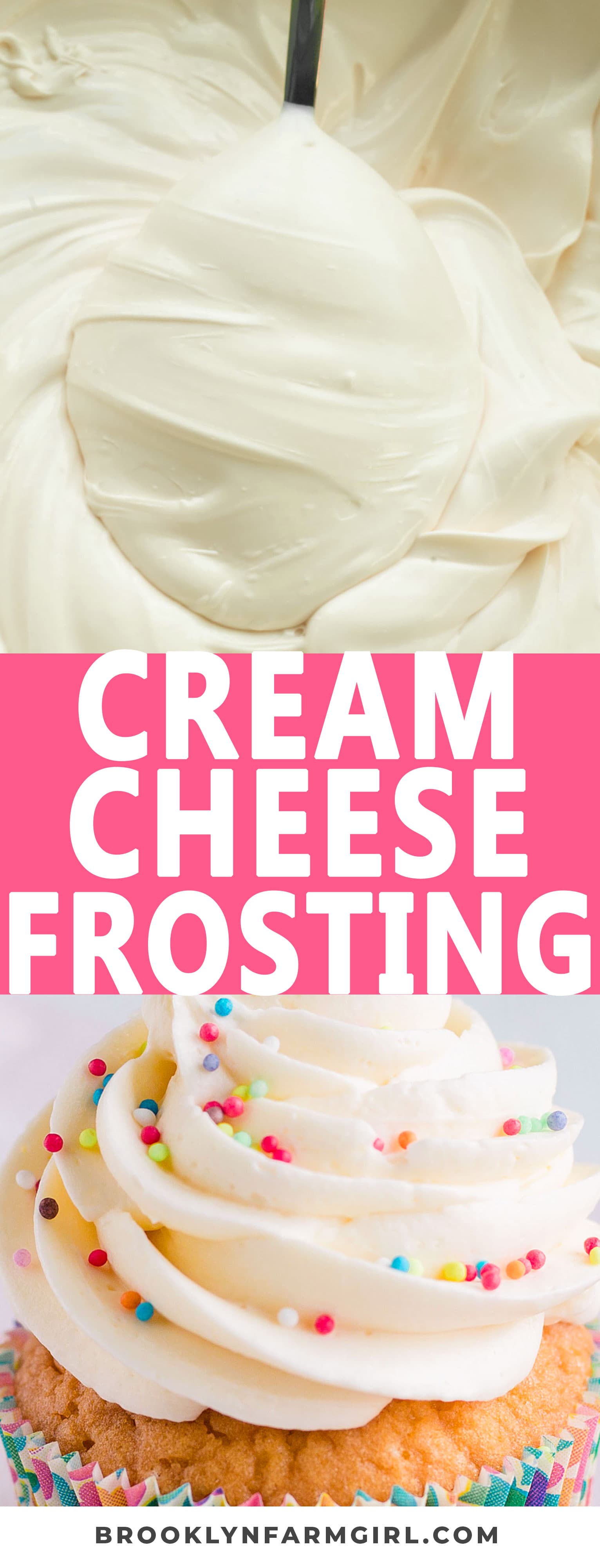 Cream Cheese Frosting (for cupcakes and cake) Brooklyn Farm Girl