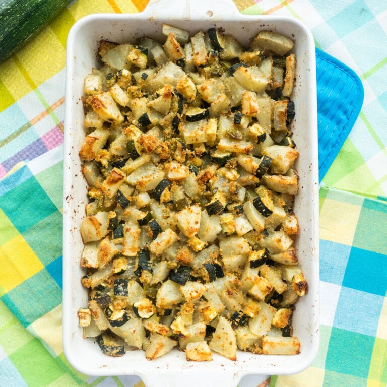 Zucchini Potato Casserole - Brooklyn Farm Girl