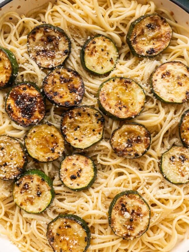 Zucchini Butter Pasta Brooklyn Farm Girl