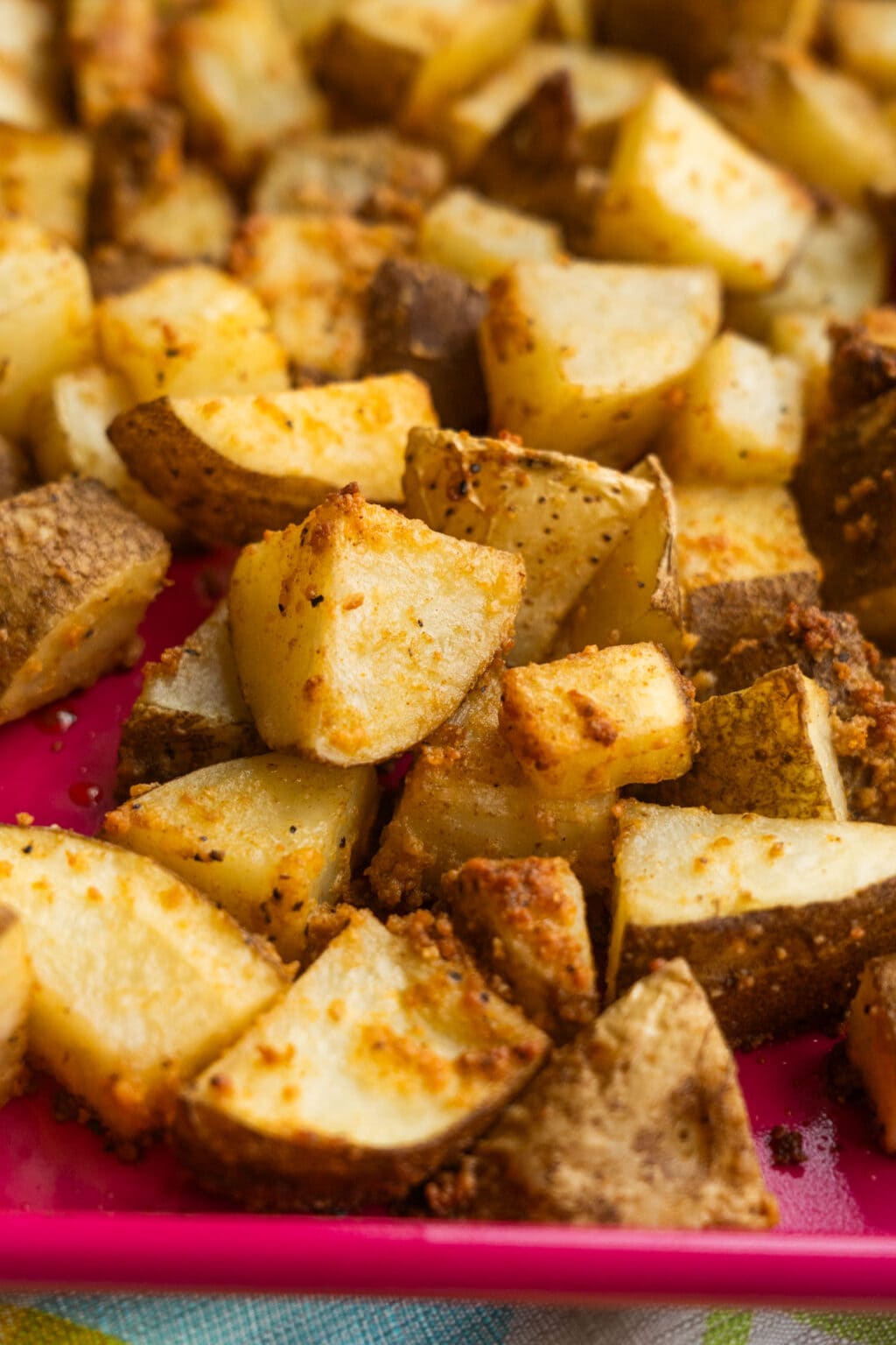 Roasted Idaho Potatoes (with parmesan cheese!) Brooklyn Farm Girl