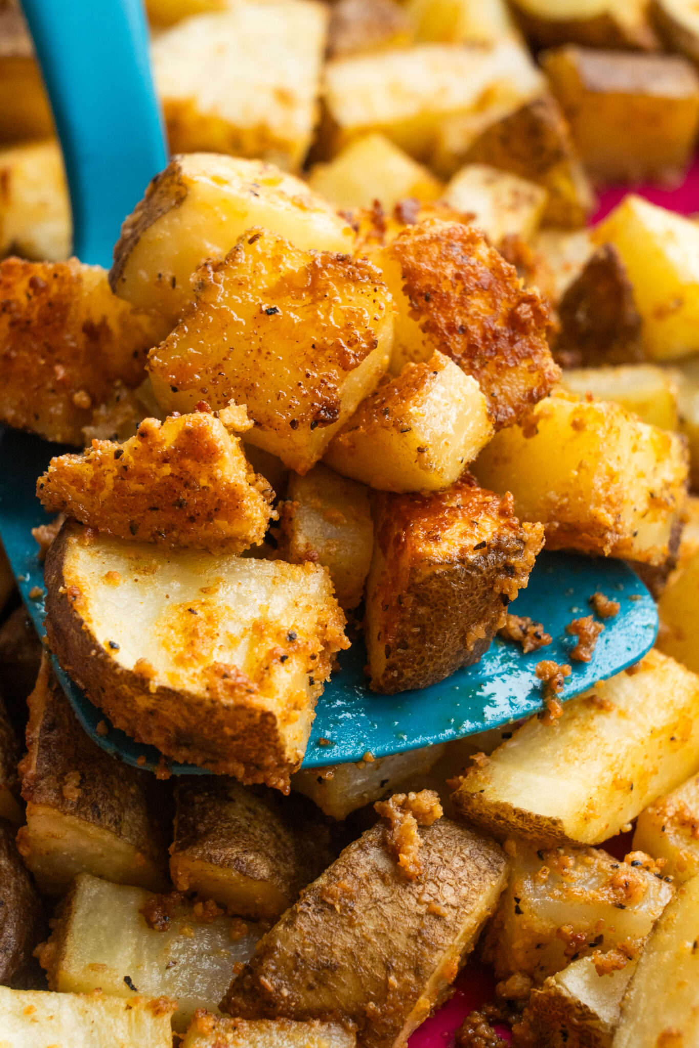 Roasted Idaho Potatoes (with Parmesan Cheese!) - Brooklyn Farm Girl