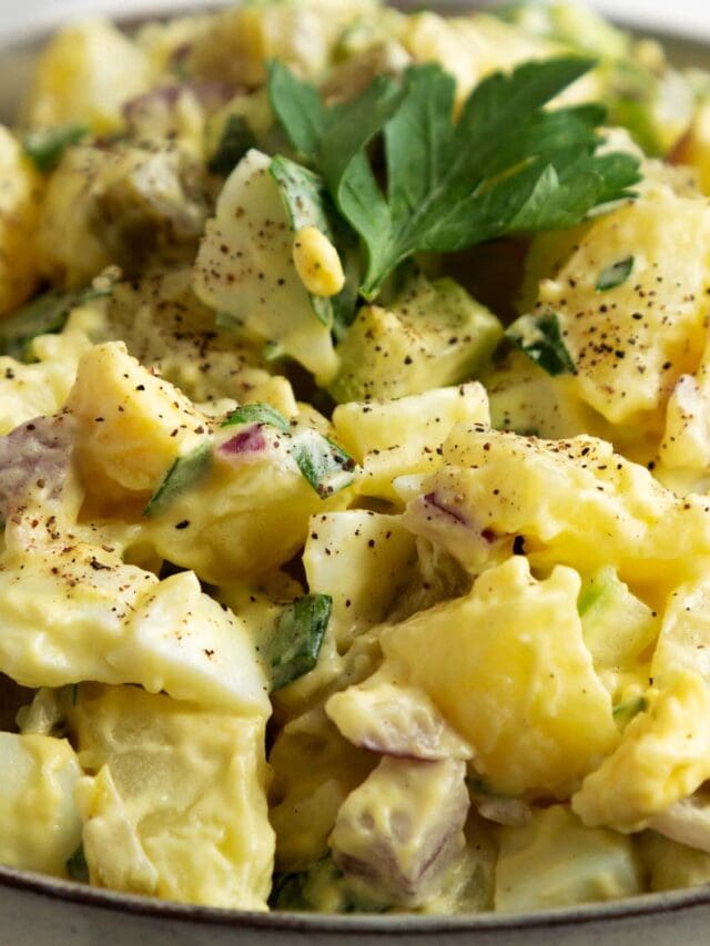25 Minute Potato Salad Using Yukon Golds Brooklyn Farm Girl