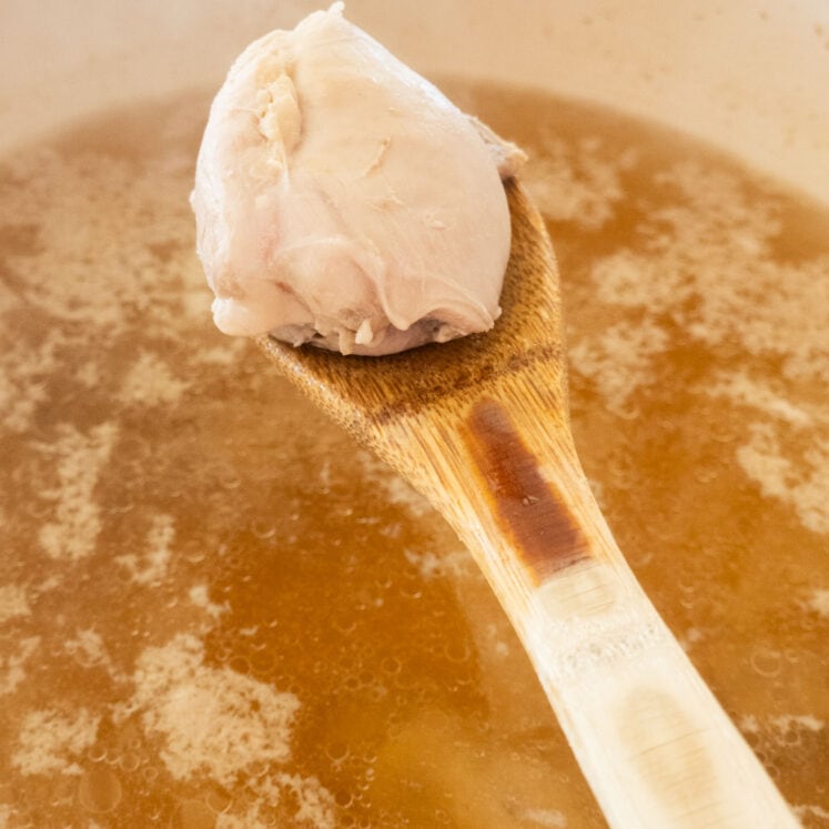 Chicken Noodle Soup Made with Chicken Thighs - Brooklyn Farm Girl