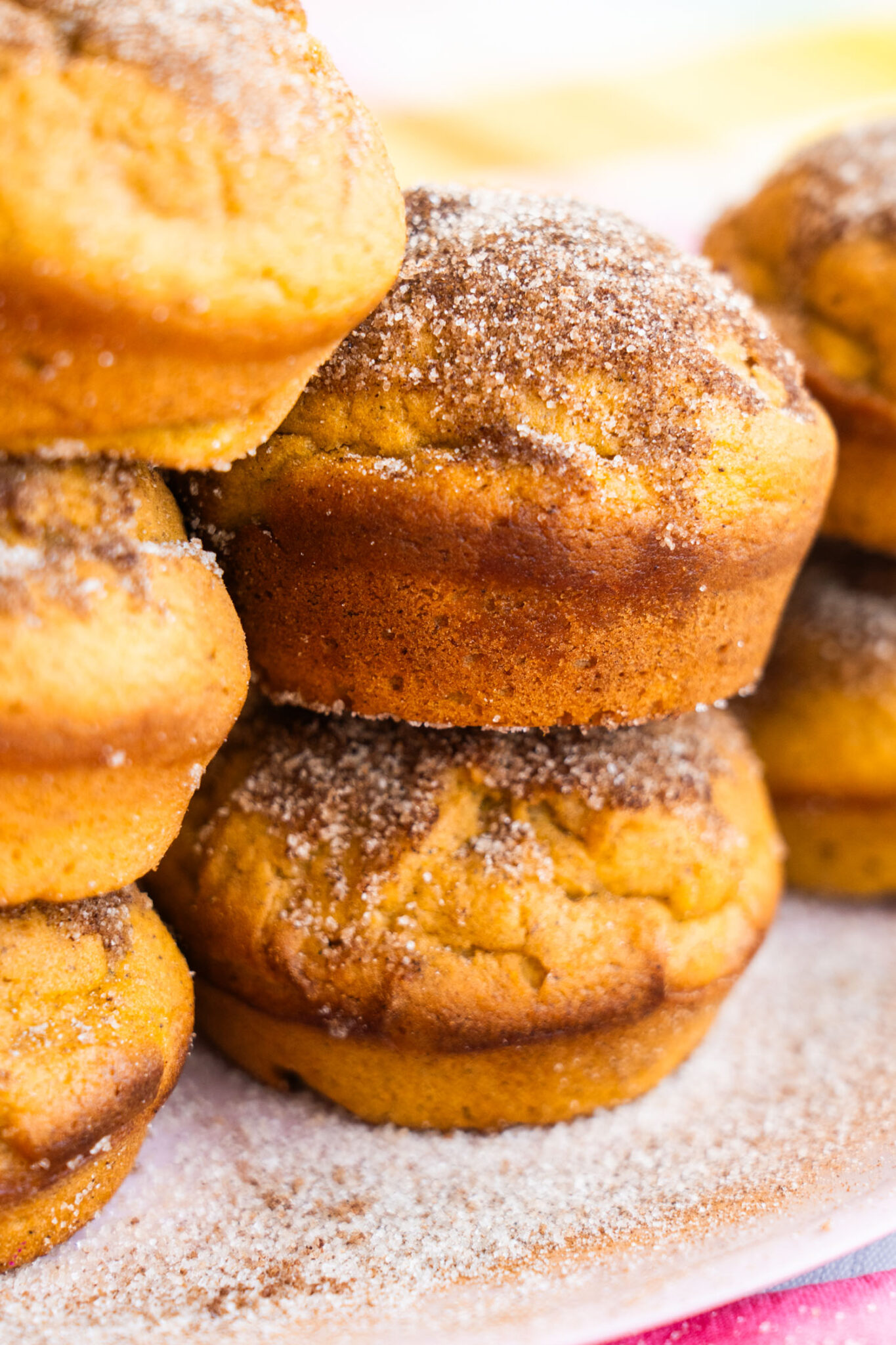 Cinnamon Sugar Pumpkin Muffins (Regular Size and Mini) Brooklyn Farm Girl