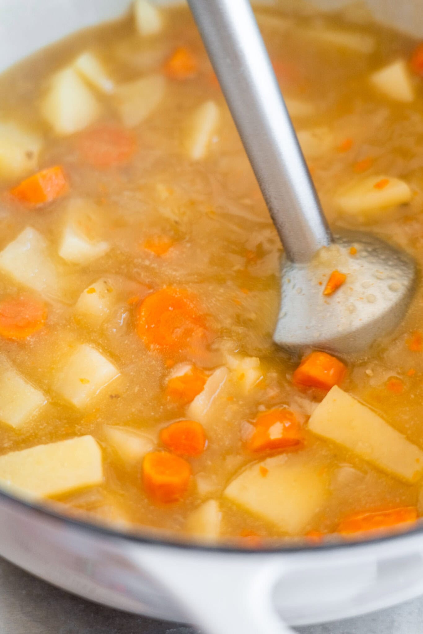Kale Bean and Potato Soup (So Creamy!) Brooklyn Farm Girl