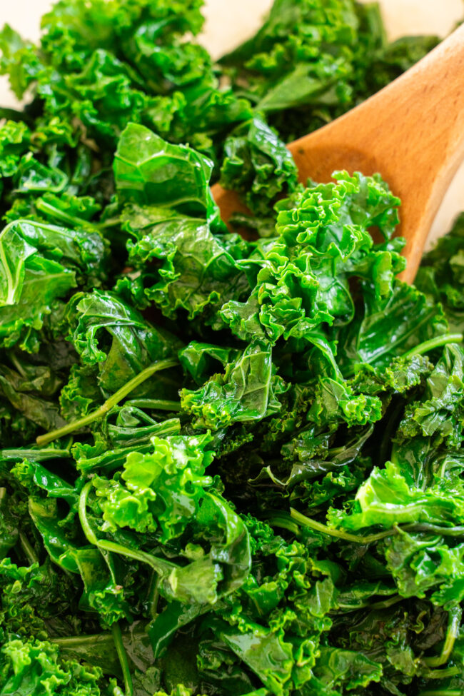 Sautéed Kale With Olive Oil (my fav kale recipe!) Brooklyn Farm Girl