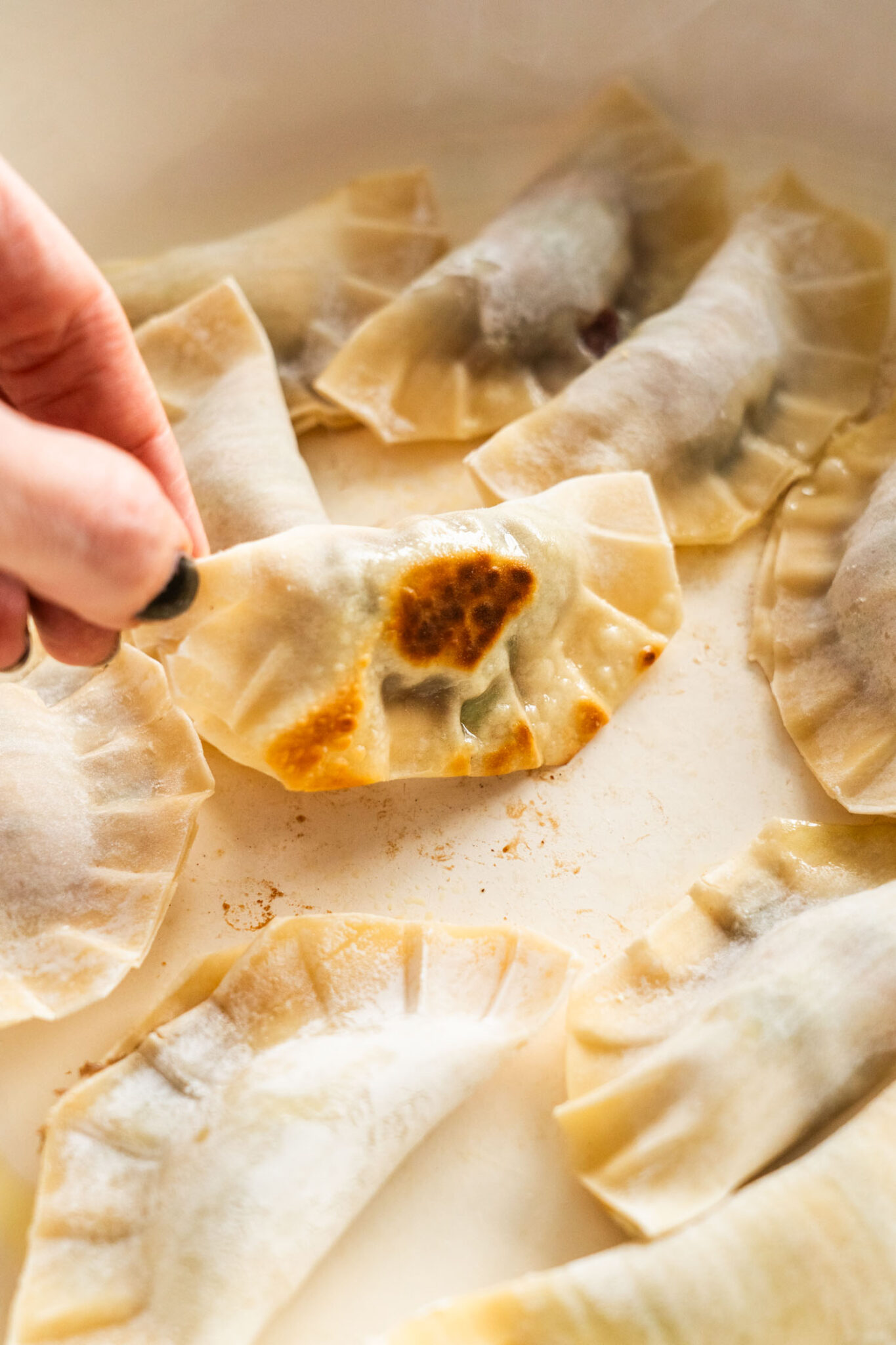 Beef and Mushroom Dumplings Soup (taste like soup dumplings!) Brooklyn Farm Girl