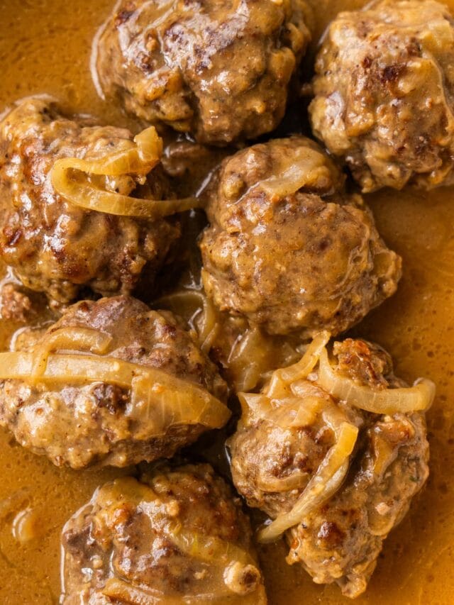 Hamburger Steaks with Beef Gravy Brooklyn Farm Girl