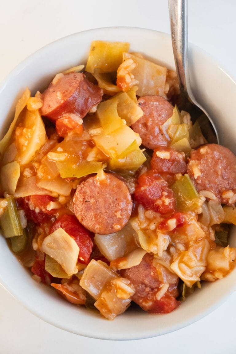 Cabbage Jambalaya with Sausage and Potatoes Brooklyn Farm Girl