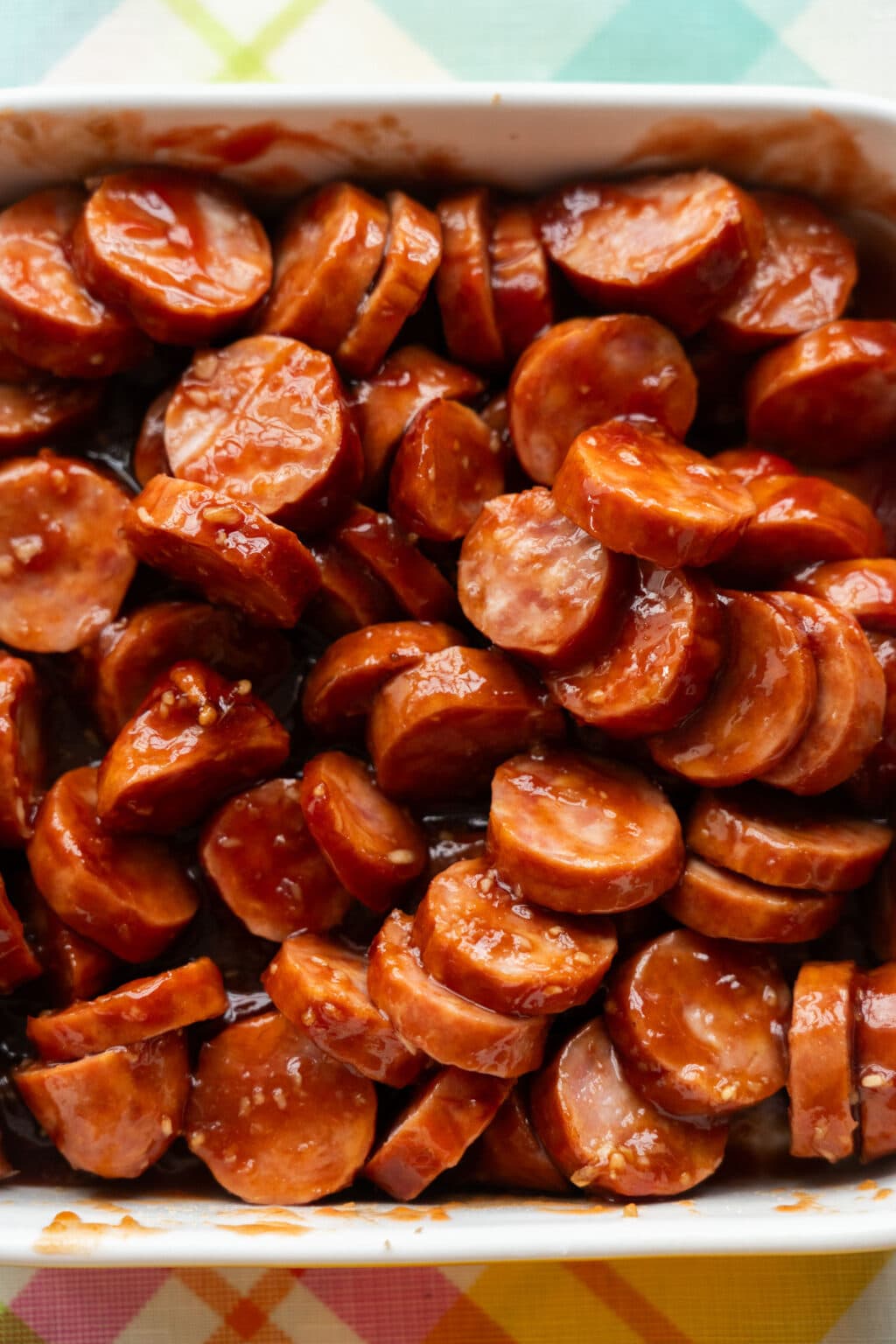 Candied Kielbasa (Baked in the Oven) Brooklyn Farm Girl