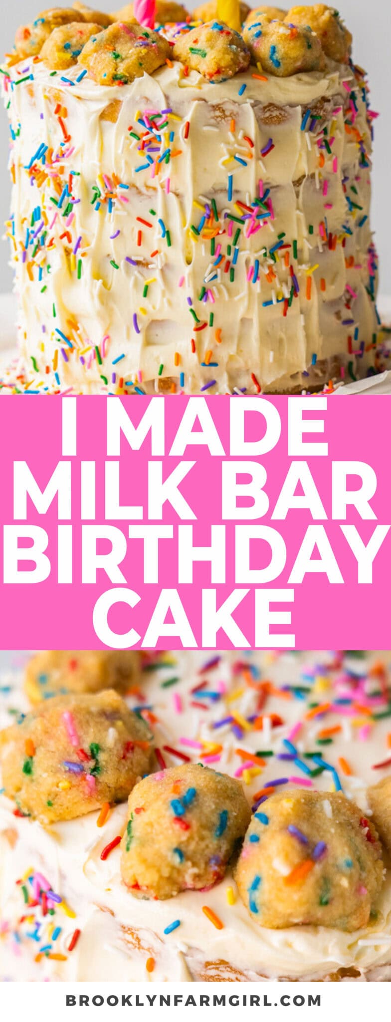 OMG, I made the Momofuku Milk Bar Birthday Cake - Brooklyn Farm Girl