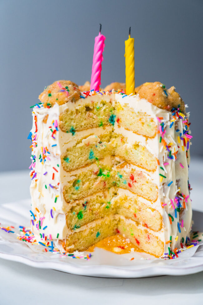 OMG, I made the Momofuku Milk Bar Birthday Cake - Brooklyn Farm Girl