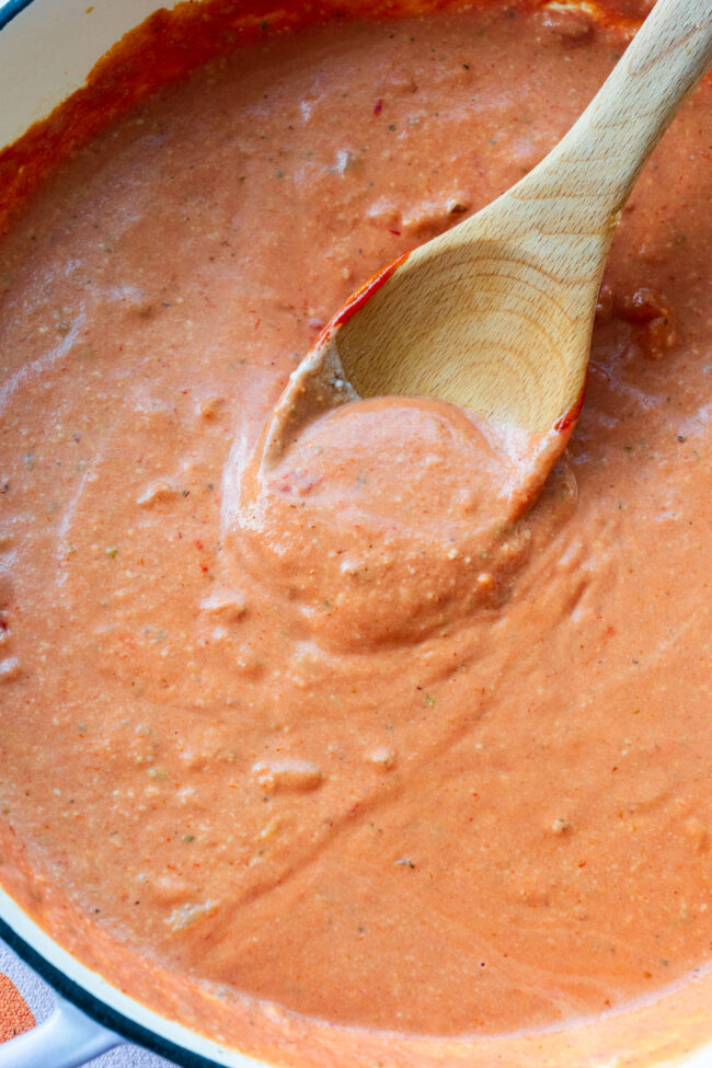 So Fresh Creamy Cherry Tomato Pasta - Brooklyn Farm Girl