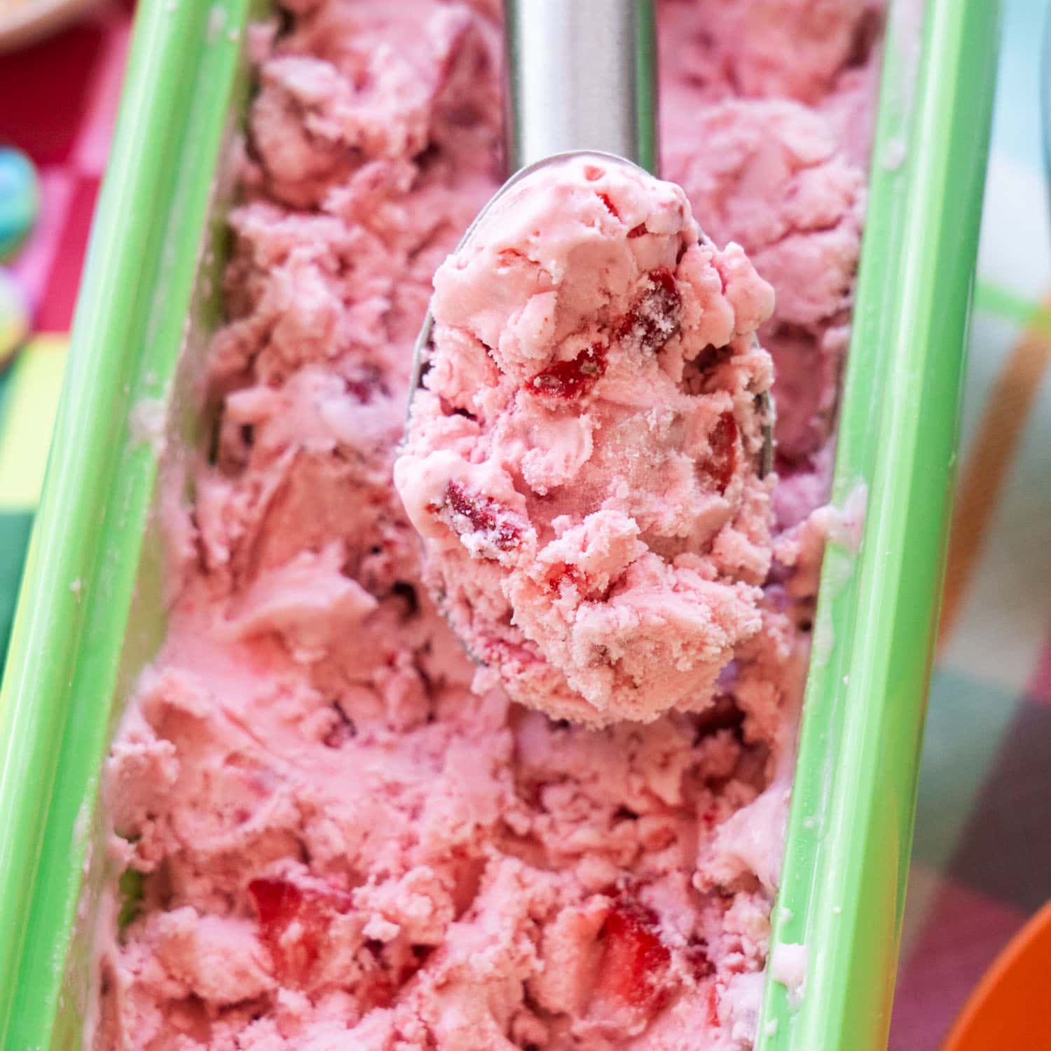 Fresh Strawberry Ice Cream (1.5 qt) - Brooklyn Farm Girl
