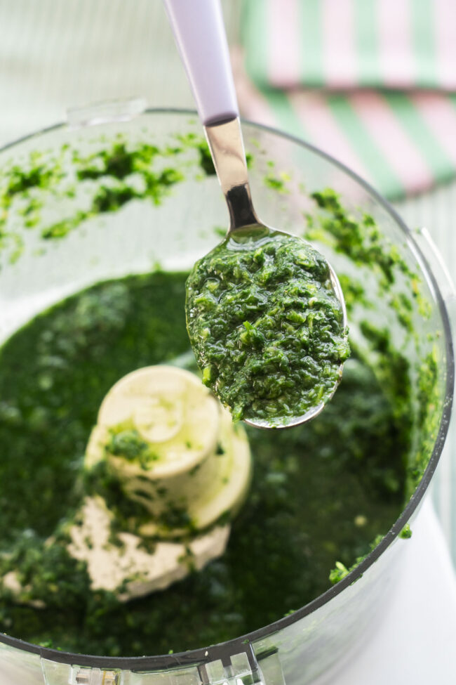 5 Minute Cilantro Green Chutney Spicy Or Mild Brooklyn Farm Girl