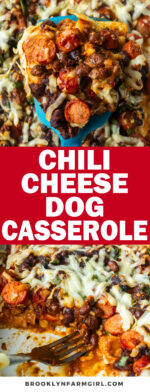 Chili Cheese Dog Casserole - Brooklyn Farm Girl